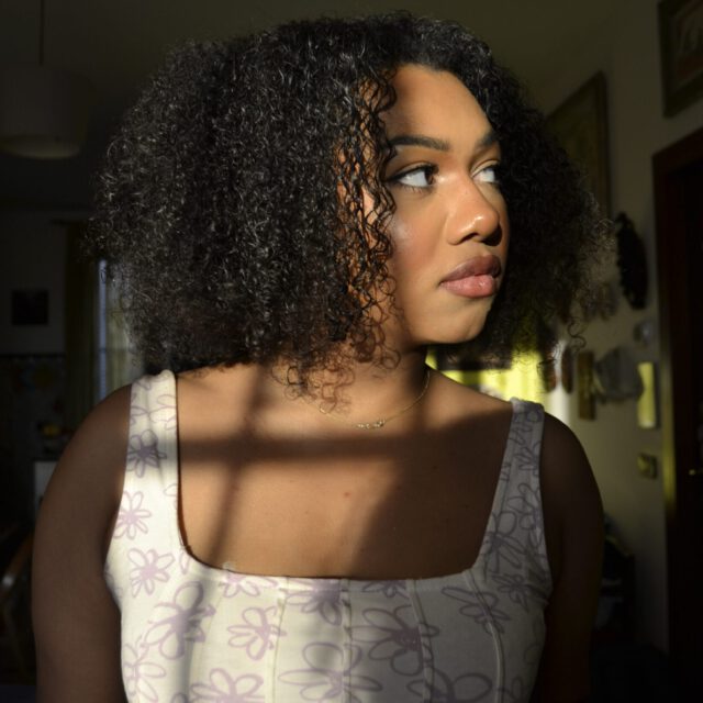 Aicha's face portrait picture.